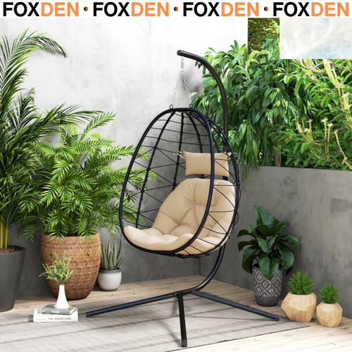 Hanging egg chair - hanging,