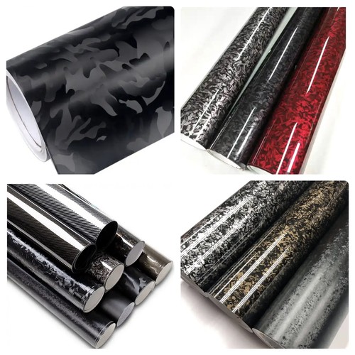 Car vinyl wrap forged ghost - vinyl,