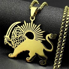 Lion of Persia Sword Pendant