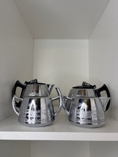 Vintage Swan Chrome Tea Set