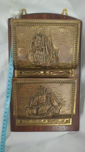 Vintage wall mount letter - mount,