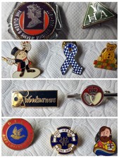 Enamel Badges: Jubilee, RNLI