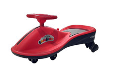 Kids Wiggle Swing Car Ride On Swivel Push Scooter Toy for Toddlers – Red