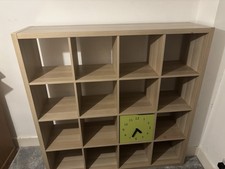 4 by 4 (16 Squares) Kallax Box Storage Shelves Unit Wooden