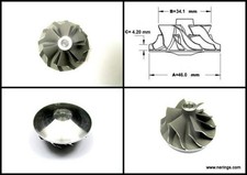 Turbocharger compressor wheel for VW SKODA AUDI SEAT/2.0TDI 765261-0005