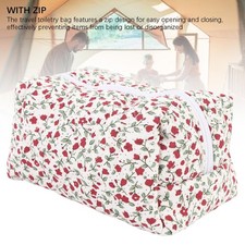 B- Quilted Makeup Bag Floral