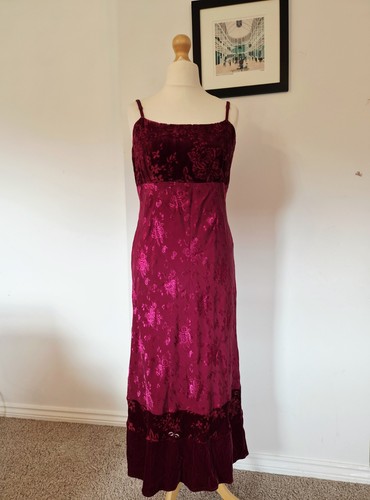Vtg monsoon burgundy - vtg, midi