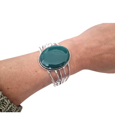 Green jade silver - jade,