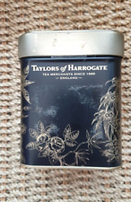Taylors Of Harrogate Tea Caddy Collectable Tin