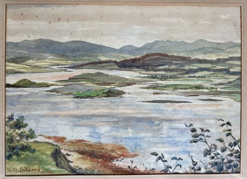 Donegal watercolour painting - donegal,