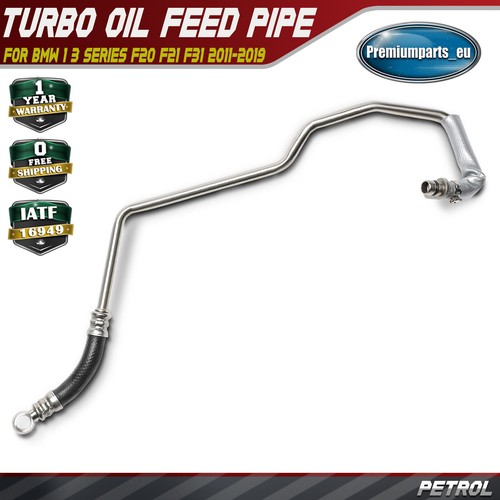 Turbocharger oil feed pipe - oil, for