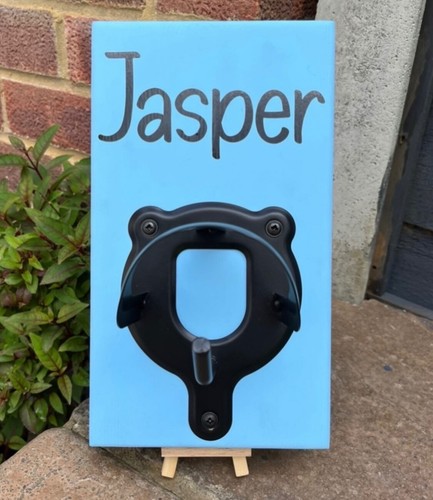 Bridle hook plaque - |, headcollar