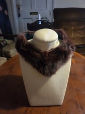 Vintage Real Mink Fur Collar