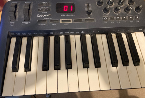 Audio oxygen key usb - m-audio, 25-key