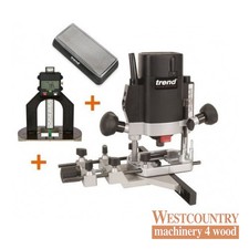 TREND T5EB 1/4" Plunge Router