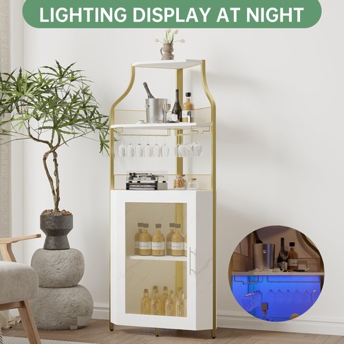 Corner wine rack drinks - wine,