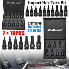 10+7PC IMPACT TORX Star BIT