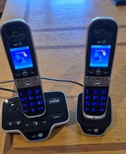 BT 8600 Twin Cordless Phone System - Black