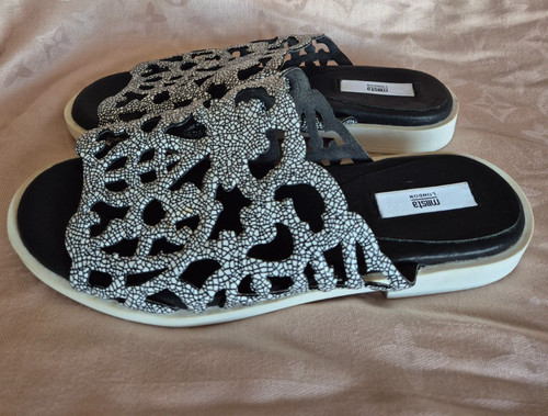 Miista white leather sleepers - white,