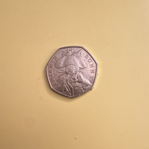 2017 50p coin benjamin - 2017,
