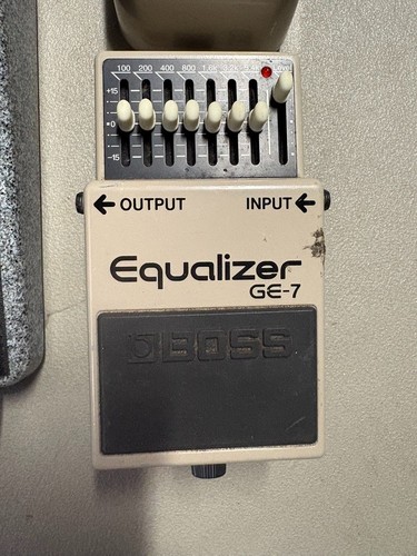 Boss equalizer guitar - ge-7,