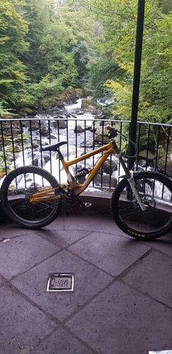 Downhill bike - downhill,