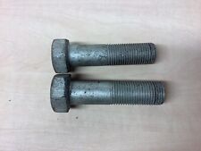 1”BSF  X 4” Thread Bolts (pack of 2) BZP High Tensile Grade R New Old Stock