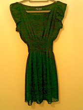 Select, size 12, black dress, elastic waist