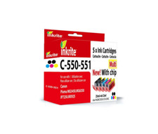 2 x Inkrite Multipack Ink Cartridge for Canon PIXMA MG5450 iP7250 MX925 MX725 MX