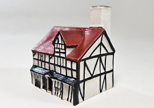 RARE W.H. Goss China Cottage (Half Length) Model of Shakespeare's House
