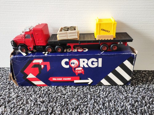 Corgi diecast model - model, scammel