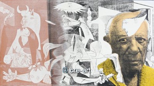 Steve kaufman picasso linen - kaufman,