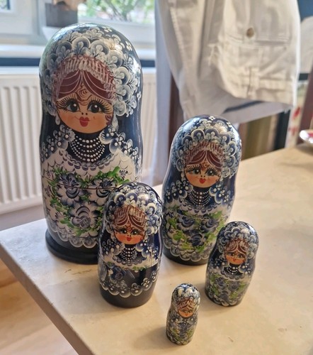 Vintage russian doll set - vintage,