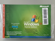 Windows XP Home OEM Software