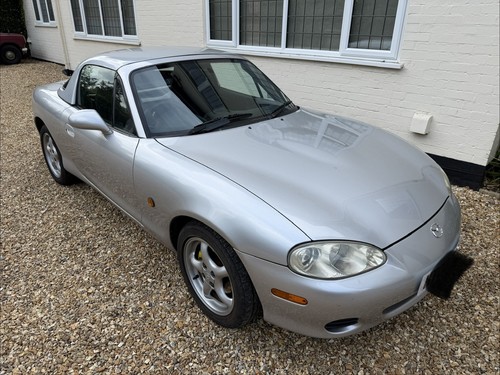 Mazda mx5 mk2 silver hardtop - mk2,