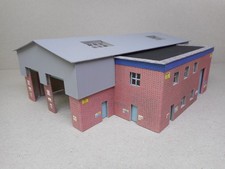 N Gauge Locomotive Shed Model Railway
