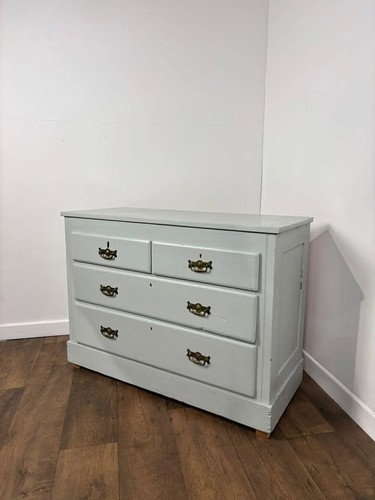 Victorian blue painted pine - victorian,
