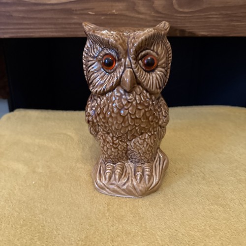 Vintage 1970s ceramic owl - 1970s, with