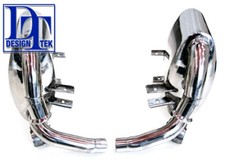 Sports Exhaust rear boxes stainless steel for Porsche 996 carrera 