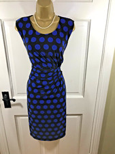 Precis Black & Blue Spot Lined