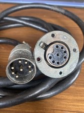 8 Pin f&e ep-8cg- Vintage Mains Lead Plug Military Equipment… - E39