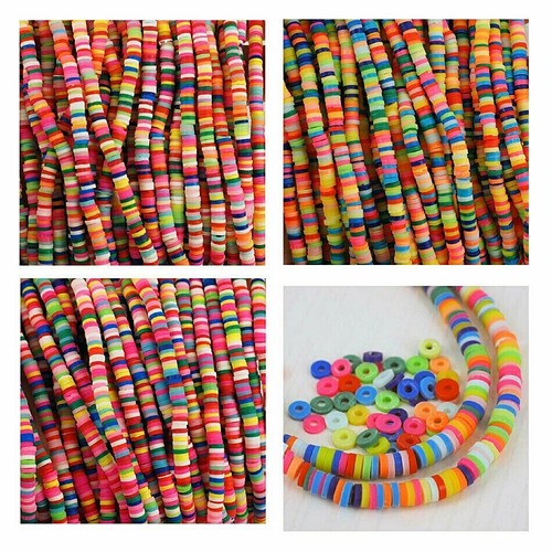 Beads polymer clay - beads,