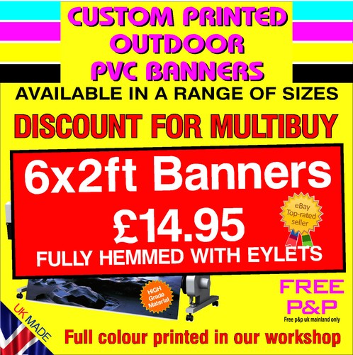 Custom printed banner - banner, sign