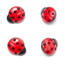 10 x Cute Red Ladybird Lady