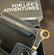 TRAYVAX CONTOUR WALLET | BRASS