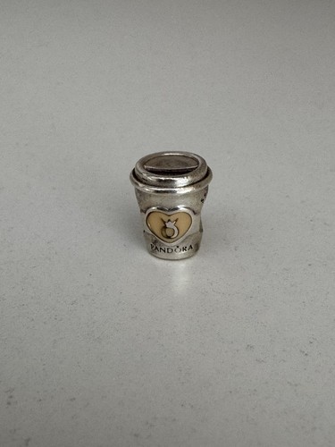 Pandora s925 silver coffee cup - coffee,