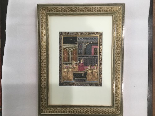 Indo persian mughal - mughal, miniature