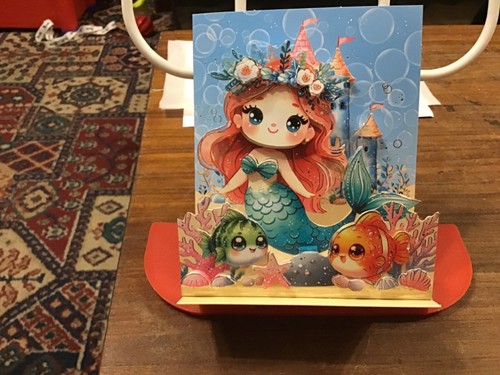 Hunkydory mermaid girl popup - hunkydory,