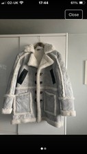 Sheepskin shearling coat - sheepskin,