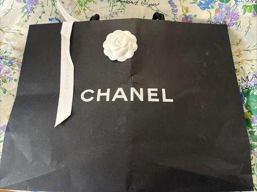 Chanel paper shopping - shopping, bag